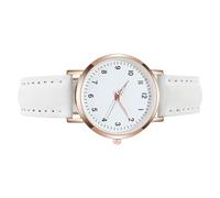 Orologio da polso da donna, alla moda, semplice, digitale, retrò, in pelle opaca, piccolo, fresco, casual, elegante che si illumina al buio, adatto per viaggi di lavoro, attività all'aperto, spa