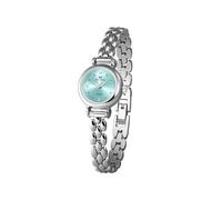 Orologio da polso da donna, classico, petite, lussuoso, con strass, rotondo, analogico, al quarzo, elegante, vintage, impermeabile, orologio da polso per donne