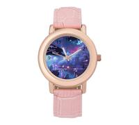 Orologio da polso da donna con bandiera dei pirati Neon City Fashion Easy Reader Novità sottile al quarzo casual vestito orologio da polso