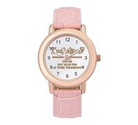 Orologio da polso da donna, con scritta in inglese "I'm Retired You're Not Have Fun at Work Tomorrow", alla moda, con cinturino a scelta, regalo per compleanni, San Valentino, Stile:, regular, MHXYZHW
