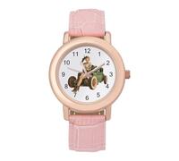 Orologio da polso da donna della seconda guerra mondiale, alla moda, con cinturino morbido, regalo per compleanni, San Valentino