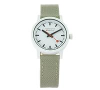 Mondaine Orologio da donna quadrante bianco analogico essence-MS1.32110.LS, bianco, cinturino