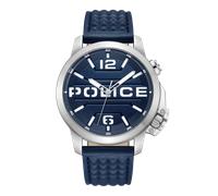 Orologio da polso da uomo Police cronografo in acciaio inossidabile argento 44 mm - orologi da uomo con funzione cronografo - Negozio online di orologi Police