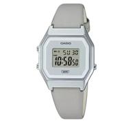Orologio da polso digitale Casio LA680WEL-8 da donna con cinturino in pelle |...