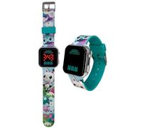 Orologio da polso digitale Gabby's Dollhouse per bambine con schermo quadrante a led e cinturino in silicone
