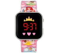 Orologio da Polso Digitale Led per Bambina Per Principesse Disney Fan, Funzione data, Formato 12/24 Ore, Gadget Ufficiale, Regalo