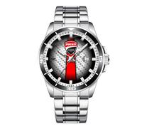 Orologio da polso in Acciaio per amanti Ducati Corse Heritage Stripe Biker Moto