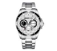 Orologio da polso in Acciaio per amanti Ducati Desmo Track Master Biker Moto