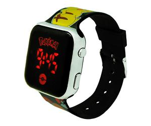 OROLOGIO DA POLSO KIDS EUROSWAN digitale LED Pokémon, con luce