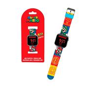 OROLOGIO DA POLSO KIDS EUROSWAN digitale LED Super Mario, con luce