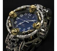 Orologio da polso misterioso con teschio a forma di proiettile proibito e scatola regalo, 100% nuovo