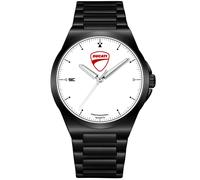 Orologio da Polso Nero in Acciaio Fan Art Ducati Corse Professional Biker Sport