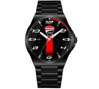 Orologio da Polso Nero in Acciaio Fan Art Ducati Corse Sport Heritage Stripe