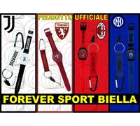 OROLOGIO da POLSO + PORTACHIAVI MOSCHETTONE JUVENTUS - MILAN - TORINO - INTER