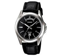 Orologio da polso/tracking Casio MTP-1370L-1A da uomo in pelle