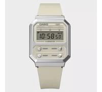 Orologio da polso unisex Casio A100WEF-8A | Design vintage, retroilluminazion...