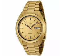 Orologio da polso uomo automatico Seiko 5 SNXL72K1 quadrante oro acciaio...