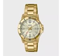 Orologio da polso uomo CASIO MTP-VD01G-9E | Acciaio inossidabile tono oro, qu...