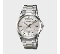 Orologio da polso uomo Casio originale al quarzo MTP-1381D-7A - argento class...