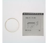 Orologio da polso vetro acrilico, diaplan, giallo blindato, per SEIKO 6119-8506