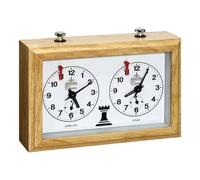 Orologio Da Scacchi - Analogico - Cassa In Legno Di Faggio