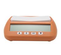 Orologio da scacchi digitale e da gioco, orologio professionale portatile multiuso 3 in 1, giallo