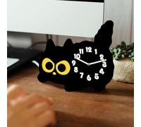 Orologio da scrivania per gatti moderno moderno ornamento da tavolo semplice