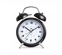 Orologio da scrivania piccolo, con sveglia ad alto volume(Black)
