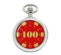 Orologio Da Tasca A Chip Da Poker Da 100 Dollari
