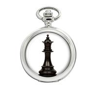 Orologio Da Tasca A Forma Di Regina Degli Scacchi