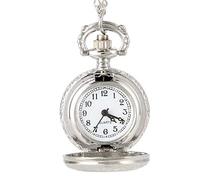 Orologio da tasca al quarzo da donna vintage alla moda Fiori in lega Scava fuori la collana a catena del maglione della ragazza della signora Orologio con ciondolo Regali Decorare il regalo per l'orol
