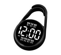 Orologio Da Tasca Digitale -5*4*2 Cm, Notturno Impermeabile | Orologi Elettronici Con Clip Notturna A LED Per Lo Sport | - Per Viaggi Su Strada Pendolarismo Preparazione All'esame Sport All'a