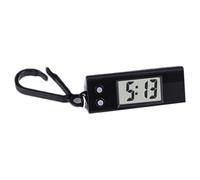 Orologio da tasca digitale - Display LED trasparente, design compatto e leggero, con portachiavi, fornisce una visibilità accurata 'ora ovunque, facile accesso alla clip per l'uso quotidiano |