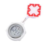 Orologio da Tasca Digitale per Infermieri Allarme e Data | Silicone e Metallo, Display Orario, Cronometro Integrato, Versione Appesa per Medici e Personale Sanitario