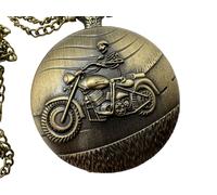 Orologio da tasca Motorcyclist Fantasy Medal - Il viaggio della libertà