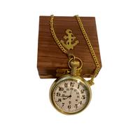 Orologio da tasca nautico vintage American Elgin Look antico da collezione in...