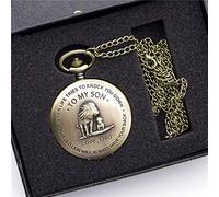 Orologio da tasca Orologio da tasca per mio figlio Film Il Re Leone Ciondolo al quarzo Collana da uomo Collana a catena Orologio Regali per ragazzi Figlio Regalo per Compleanno Natale Festa del papà