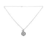 Orologio da tasca, orologio da tasca quadrante antico orologio da tasca rotondo al quarzo con catena movimento meccanico pendente collana orologio numero Roma for uomo donna signora ragazza (Color : S