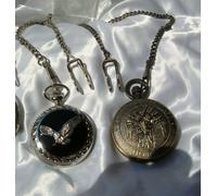 Orologio da tasca set 2 pezzi da collezione signorile di lusso Warcraft Blizzard