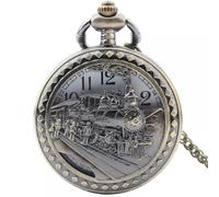 Orologio da tasca Station - Oro Marrone