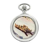 Orologio Da Tasca Tobogganing In Engadina 1906