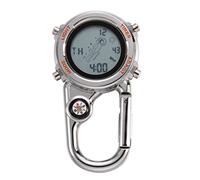Orologio da tasca vintage, orologi da tasca al qua Orologio da tasca da arrampicata da uomo, orologio con lancette luminose, moschettone for zaino impermeabile for orologio da lavoro studio arrampicat