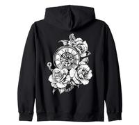 Orologio da Taschino con Rose e Fiori e Orologio da Felpa con Cappuccio