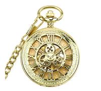 Orologio da taschino, orologio da taschino meccanico scheletro antico da uomo Steampunk orologio da tasca meccanico orologio pendente a carica manuale