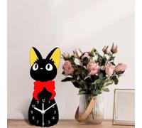 Orologio Da Tavolo A Forma Di Gatto, Regalo Unico, Ornamento Da Scrivania Per