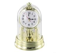 Orologio da tavolo con design retrò europeo con carillon affascinante pezzo vintage per elevare il tuo arredamento (oro)
