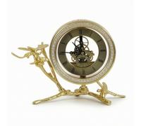 Orologio da Tavolo con Ingranaggi a Visibile Elegante per Comodino