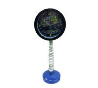 Orologio da tavolo con molla nero blu smontabile altezza 40 cm diametro 15 cm