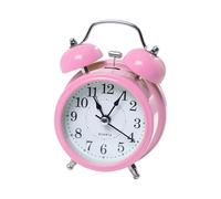 Orologio da Tavolo Elegante con Suono Potente per Risvegli Rapidi, Rosa