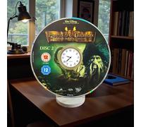 Orologio da Tavolo Fai-da-te DVD Pirati dei Caraibi Riciclato
